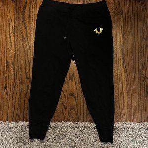 True religion cuffed sweatpants